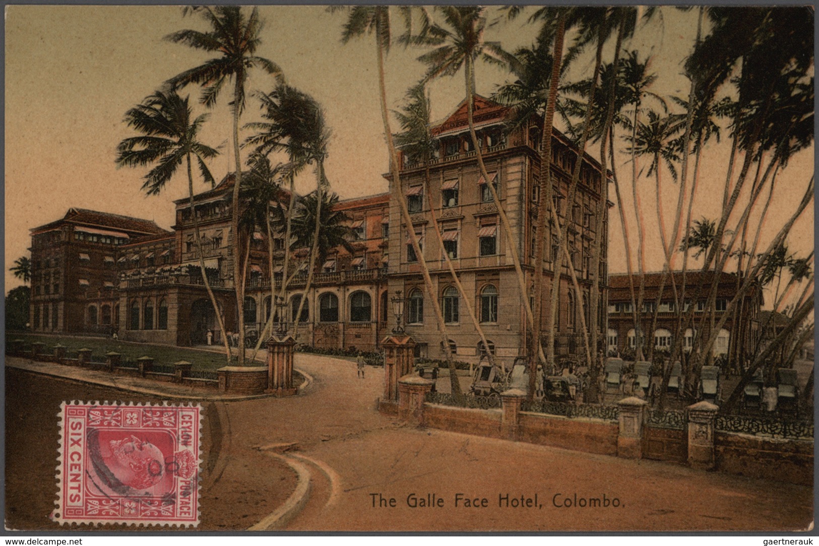 Ceylon / Sri Lanka: 1890's-1930's PICTURE POSTCARDS: Collection Of About 370 Picture Postcards, Used - Sri Lanka (Ceylon) (1948-...)