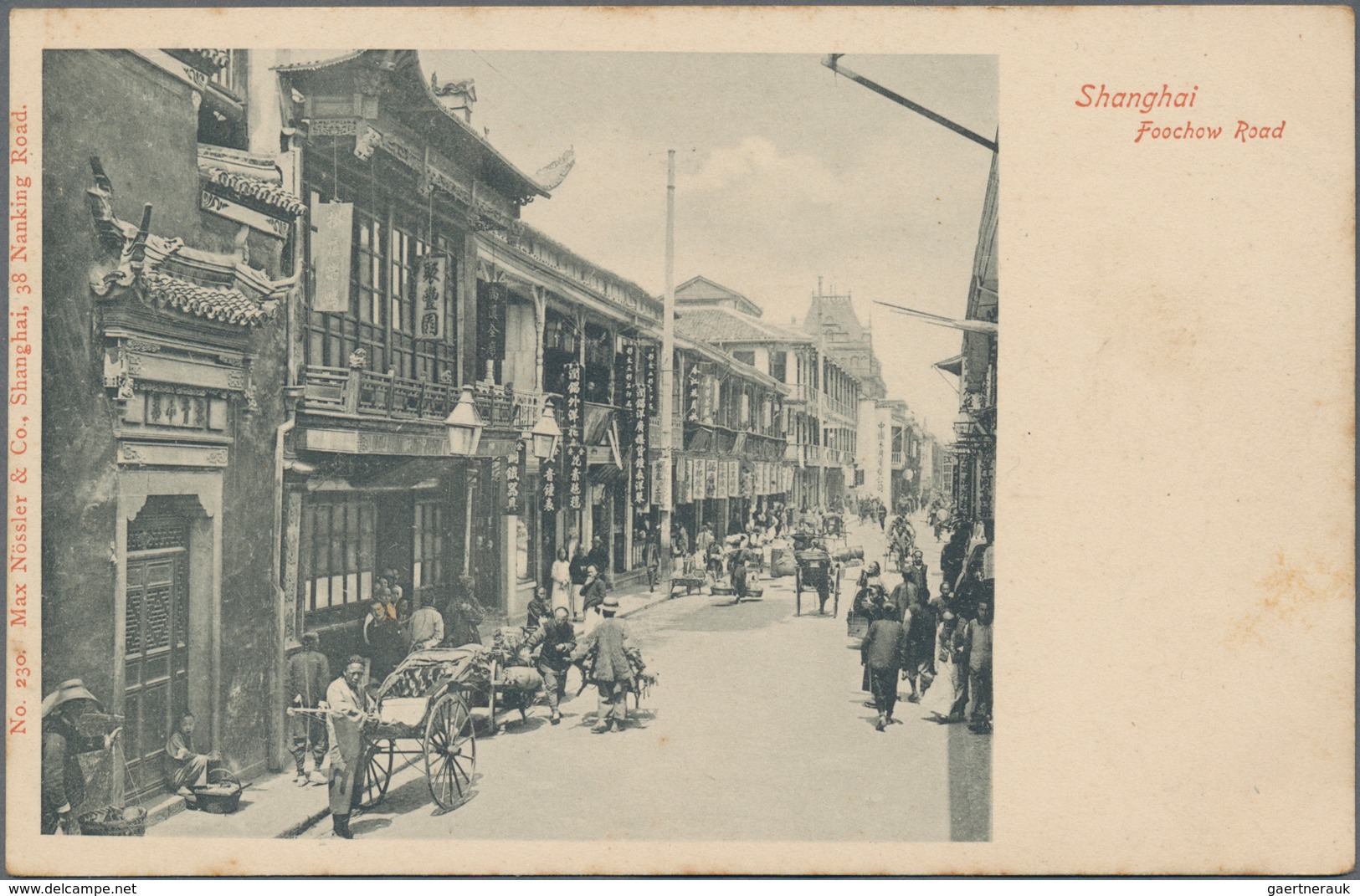 China: 1890/1920 (ca.), Lot Of 120 Picture Post Cards Of China Inc. Peking, Shanghai, Tientsin, Kula - Autres & Non Classés