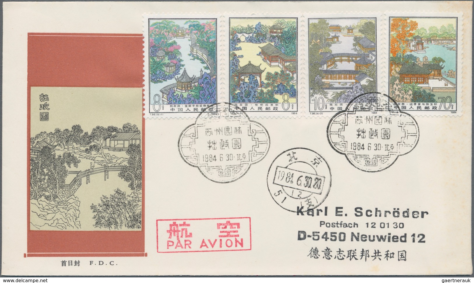 China: 1900/2000 (ca.), very diverse collection including stamps, covers, FDCs, stationeries, telegr