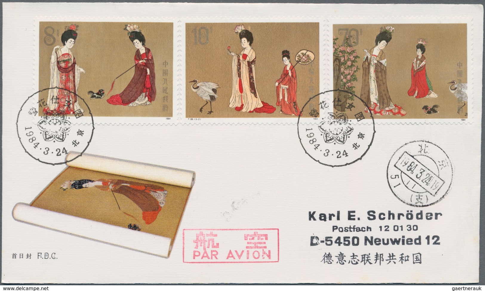 China: 1900/2000 (ca.), very diverse collection including stamps, covers, FDCs, stationeries, telegr