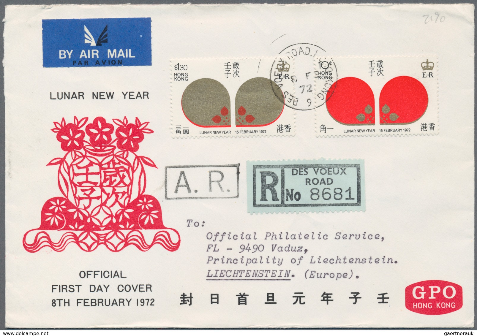 China: 1923/86, Lot Covers/used Ppc Prewar (3, Inc. 1906 Incoming Hamburg-Hanyang Steel Works), PRC - Autres & Non Classés