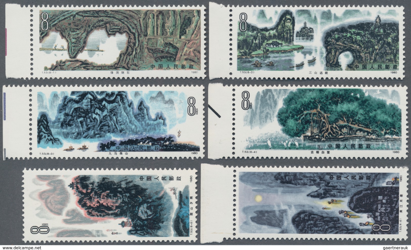 China - Volksrepublik: 1960/97 (ca.), Collection In Small Folders And On Stock Pages, Including Many - Autres & Non Classés