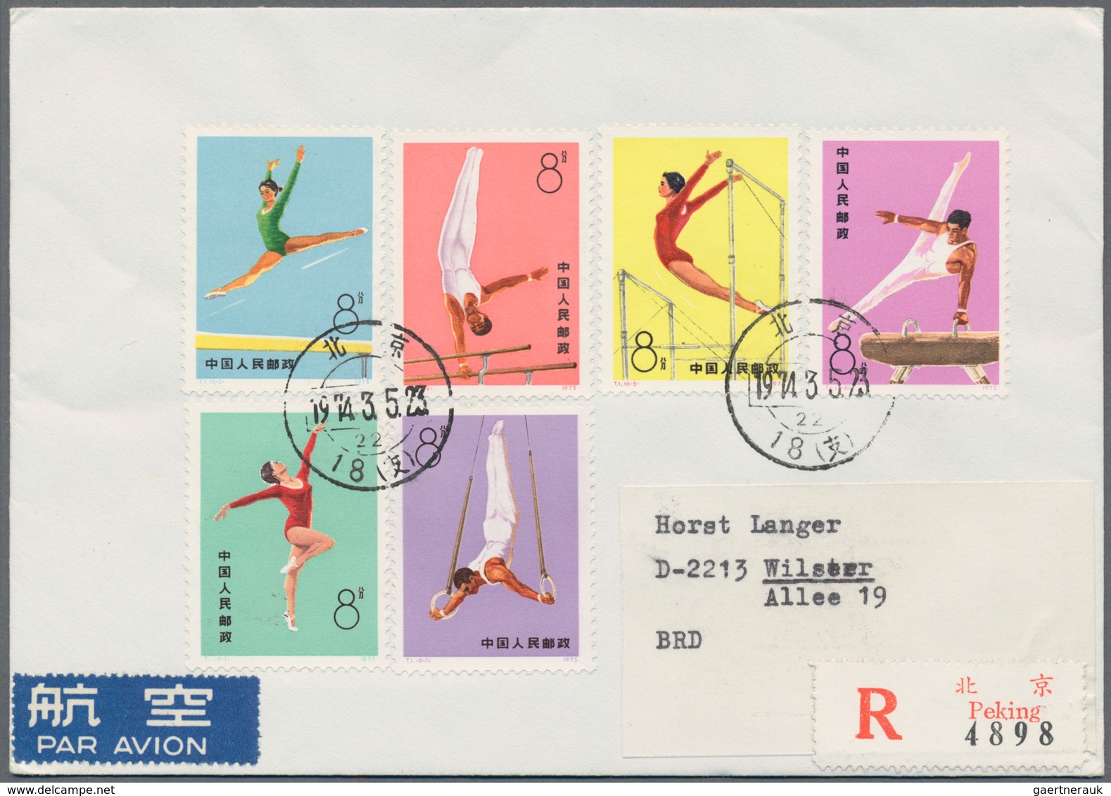 China - Volksrepublik: 1960/2000 (ca.), Collection Of A Large Number Of FDCs, Official Stamp Folders - Other & Unclassified