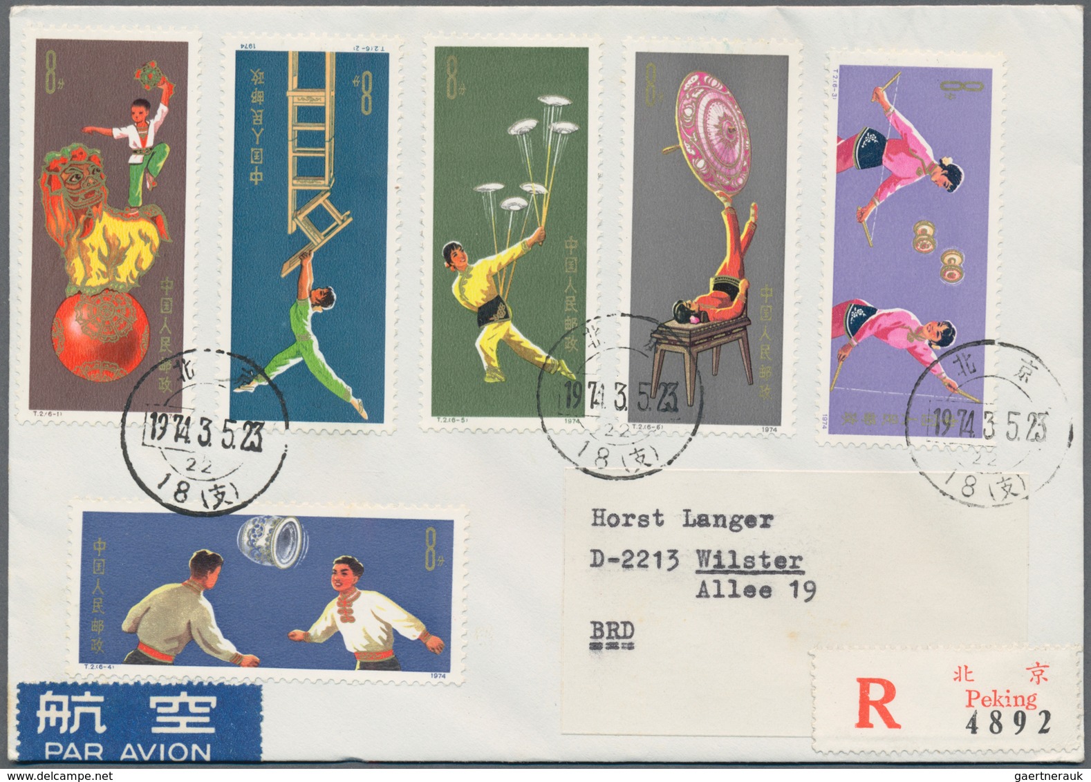 China - Volksrepublik: 1960/2000 (ca.), Collection Of A Large Number Of FDCs, Official Stamp Folders - Autres & Non Classés