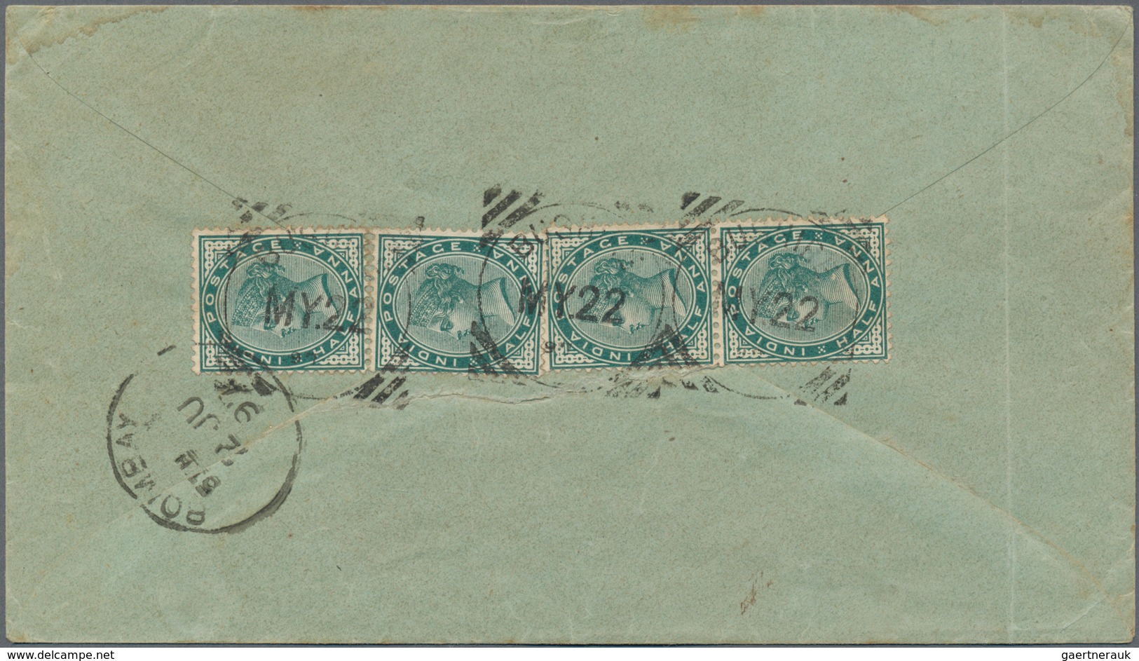 Iran: 1903/91 (ca.), Lot Covers Only (129) Inc. Anglo-russia Double Censorship (3, One With German C - Iran