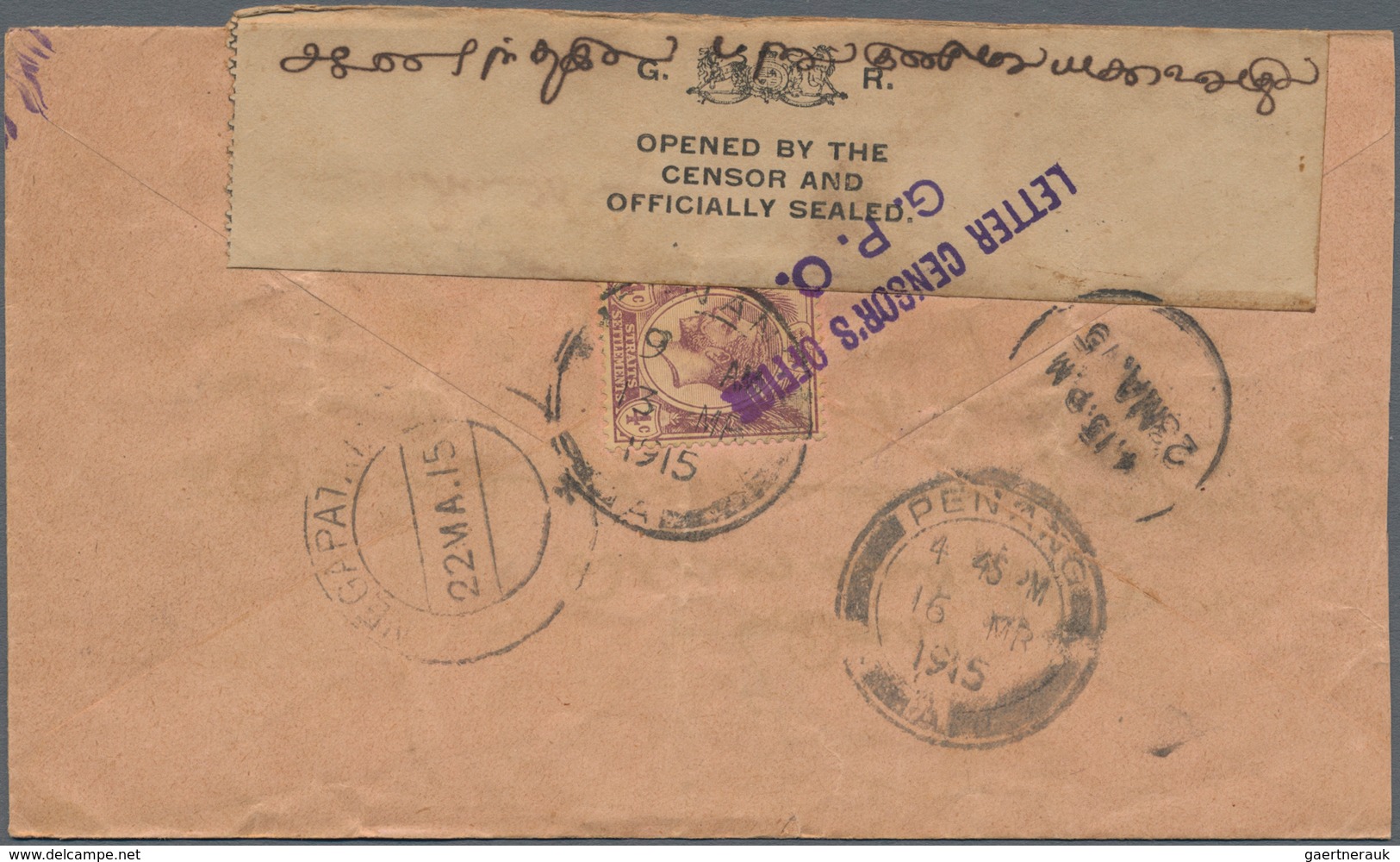 Malaiische Staaten: 1900's-1940's: More Than 150 Covers, Postcards And Postal Stationery Items Used - Federated Malay States