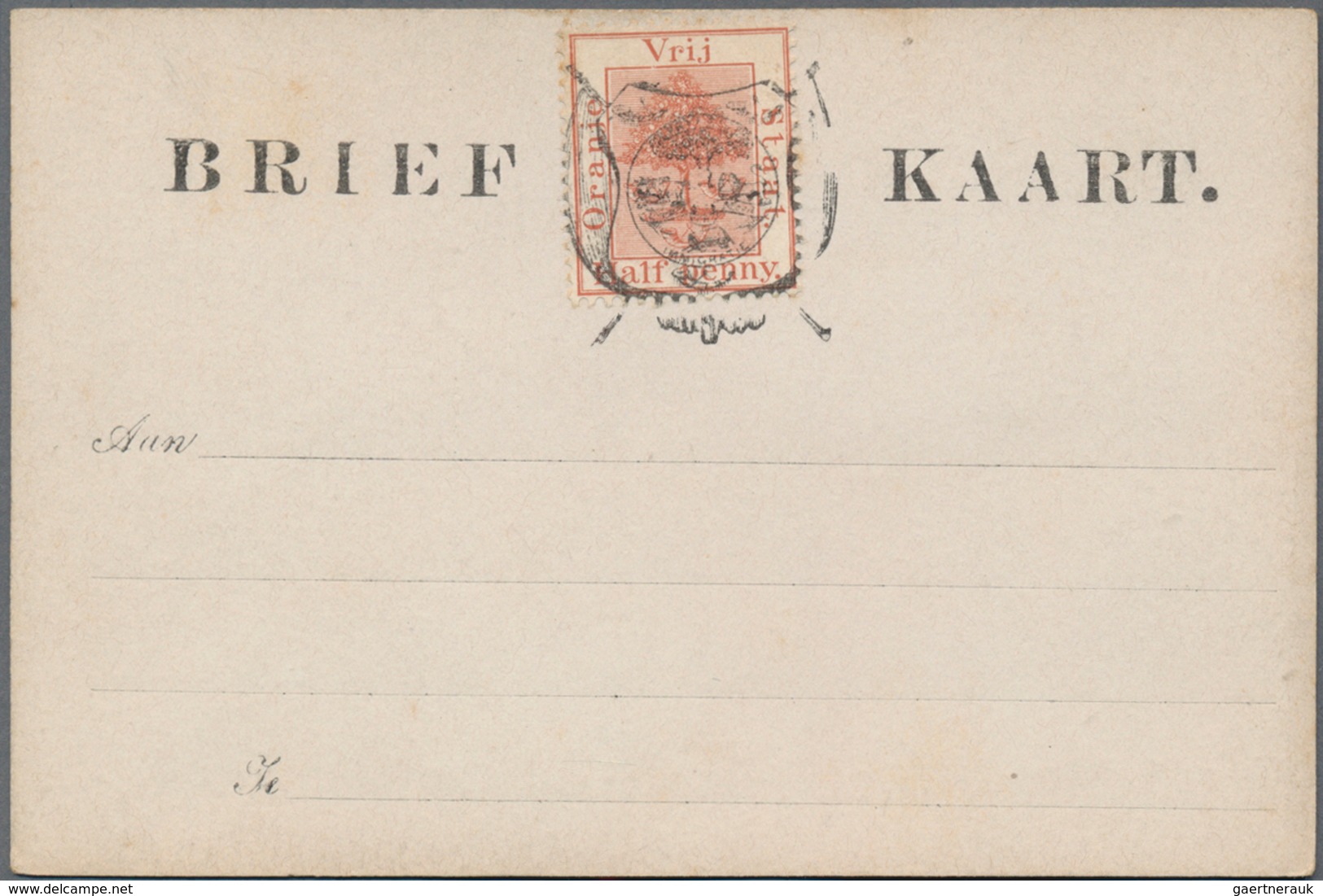 Oranjefreistaat - Ganzsachen: 1884-1904: About 120 Postal Stationery Items Unused, With About 100 Po - Autres & Non Classés