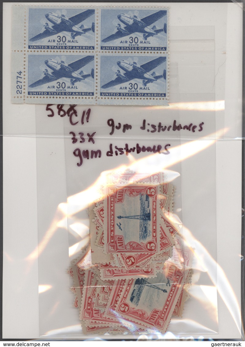 Vereinigte Staaten Von Amerika: 1928/1998 (ca.), Accumulation In A Big Box With Mostly MNH Material - Lettres & Documents