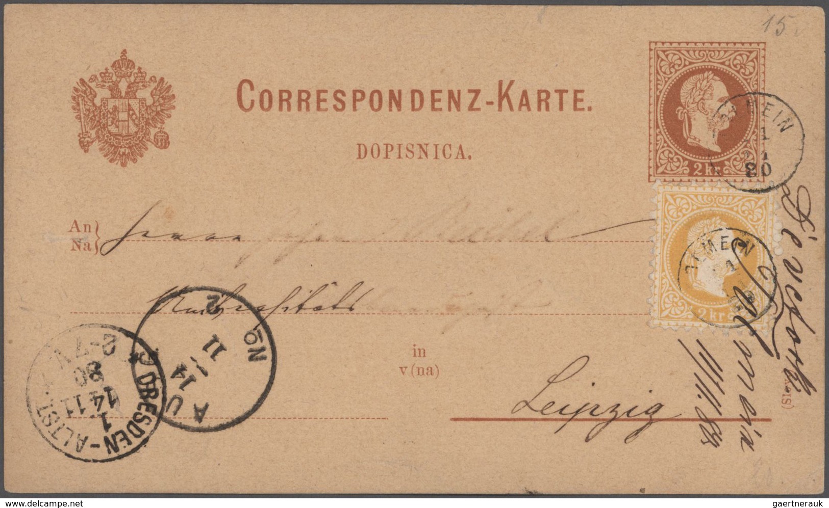 Alle Welt: Items Of 145 Covers And Cards In The Postal Stationery Album From Various Countries, Incl - Collections (sans Albums)