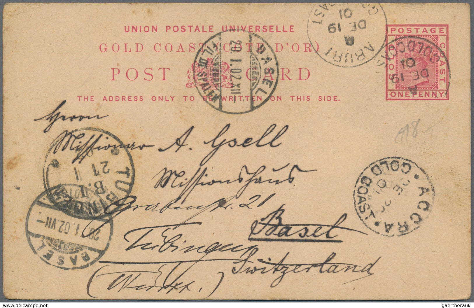 Übersee: 1880/1960, Small Lot Of About 106 Covers And Cards Containing Airmail Better Stationeries, - Autres & Non Classés