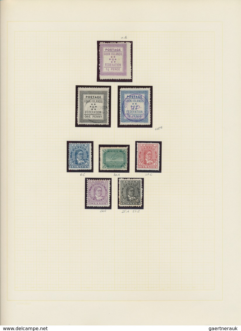 Ozeanien: 1890's-1990's - British Pacific Islands: Collection Of Mint And Used Stamps Plus Some Pict - Autres - Océanie