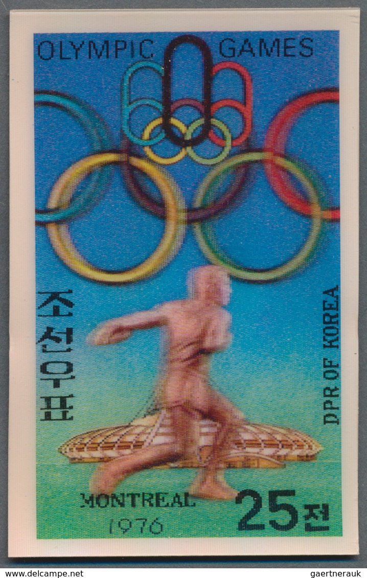 Thematik: Olympische Spiele / Olympic Games: 1976, Olympic Games, North Korea Investment Lot Of Mint - Other & Unclassified