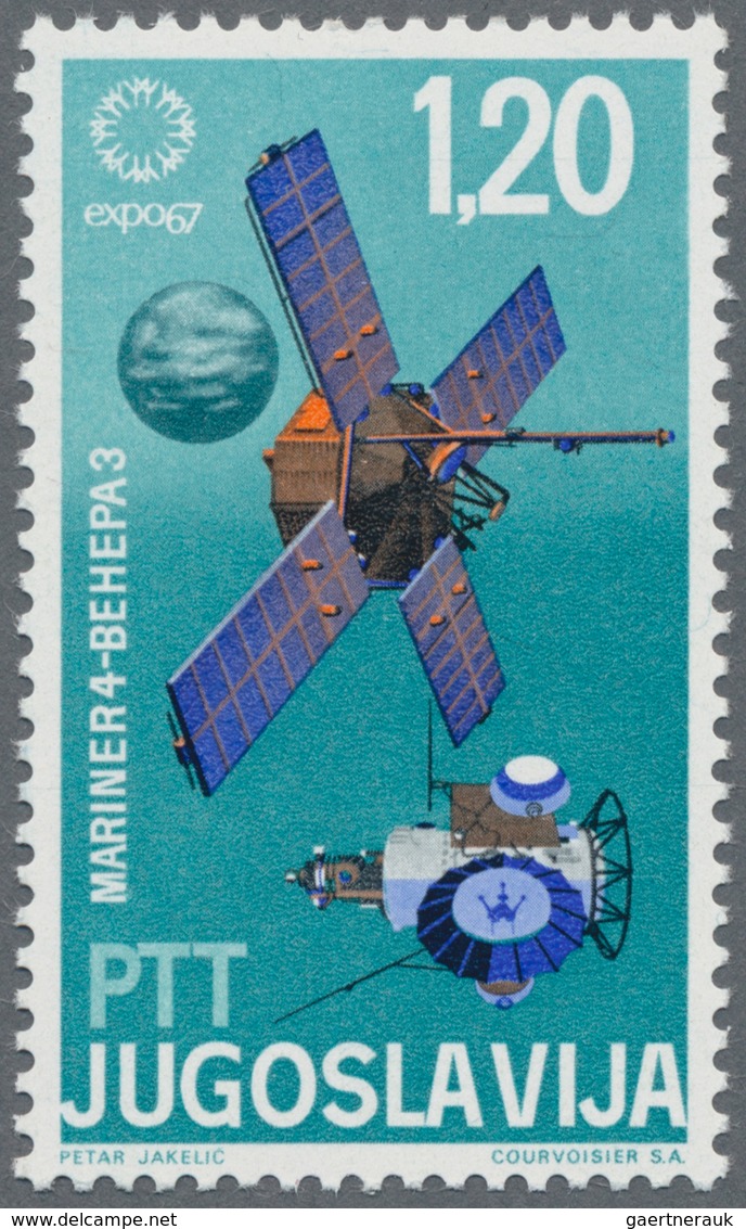 Thematik: Raumfahrt / Astronautics: 1960s/1970s, Mint Never Hinged Collection With Many Stamps And S - Other & Unclassified