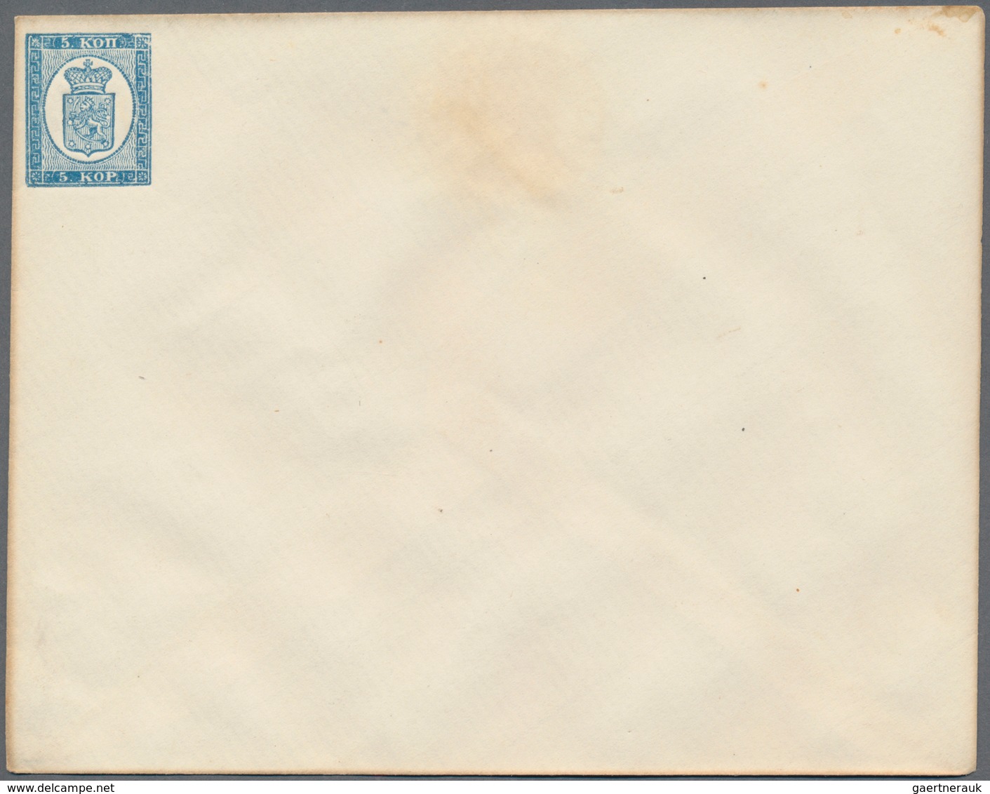 Finnland: 1860/1970, 626 Covers And Cards, Starting With Early Stationeries, Letters And Parcel Card - Briefe U. Dokumente