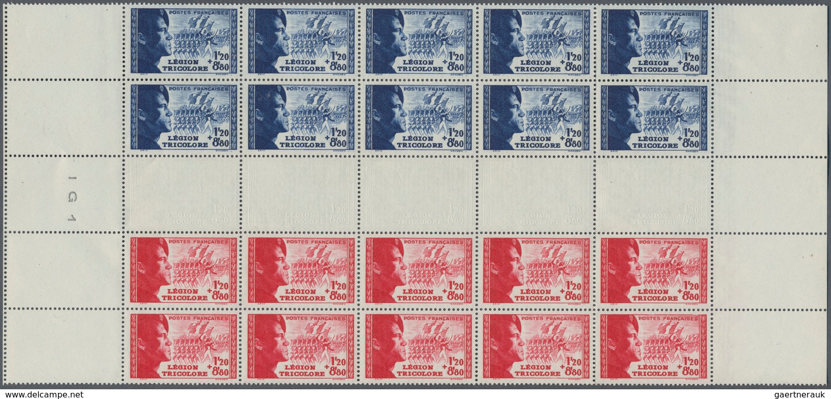 Frankreich: 1936/1973, Comprehensive MNH Stock Of Apparently Mainly Complete Commemorative Issues, M - Collections