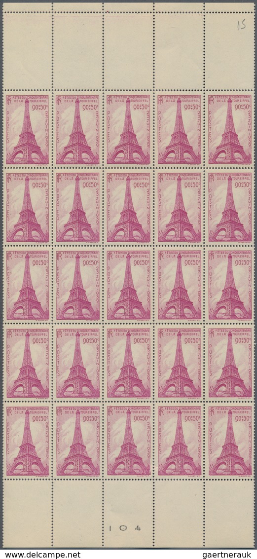 Frankreich: 1936/1973, Comprehensive MNH Stock Of Apparently Mainly Complete Commemorative Issues, M - Collections