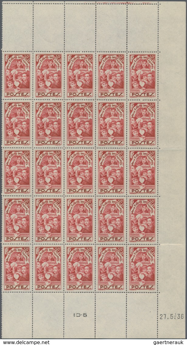 Frankreich: 1936/1978, MNH Accumulation Of Mainly Complete Issues (commemoratives And Definitives "S - Collections