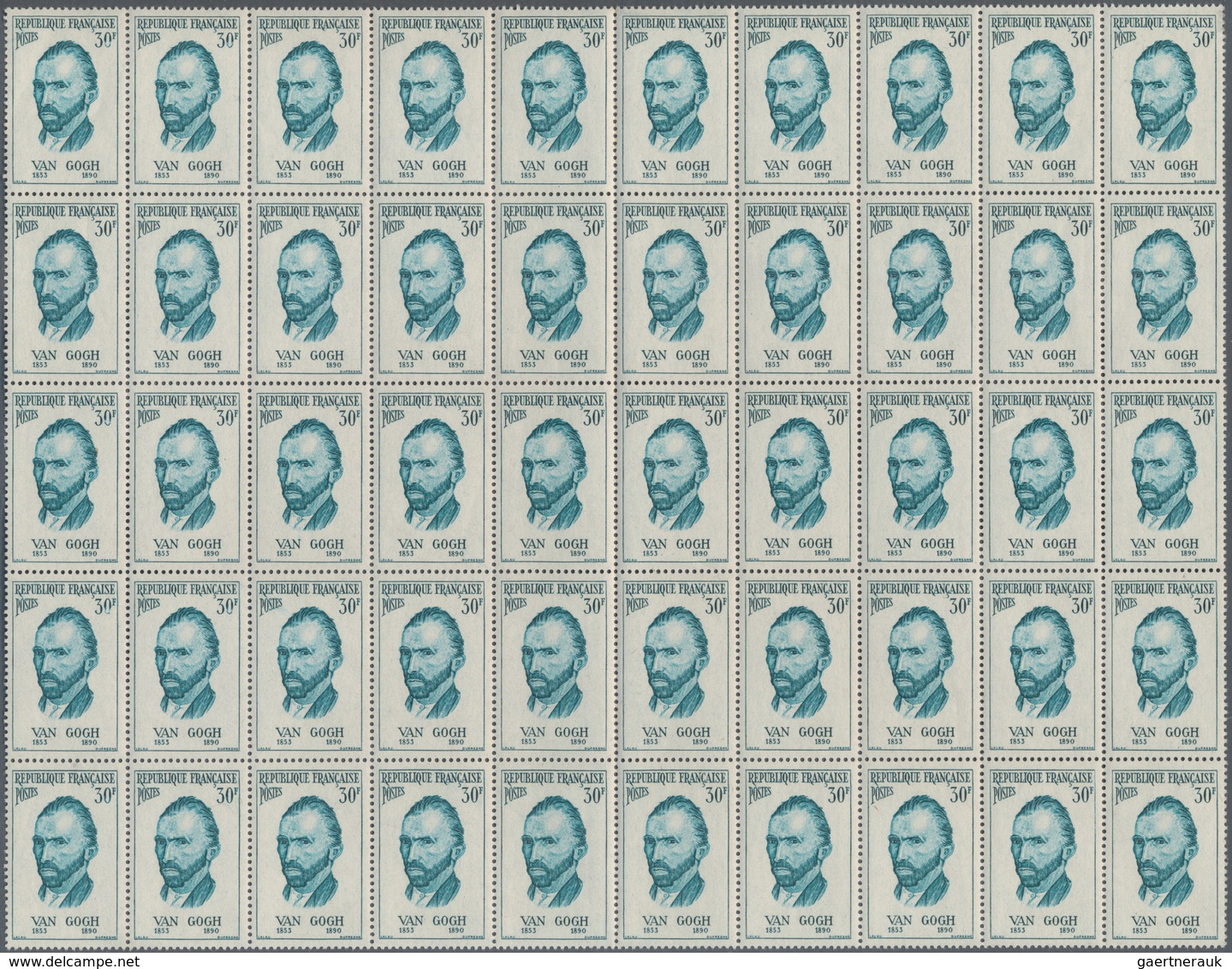 Frankreich: 1936/1978, MNH Accumulation Of Mainly Complete Issues (commemoratives And Definitives "S - Collections