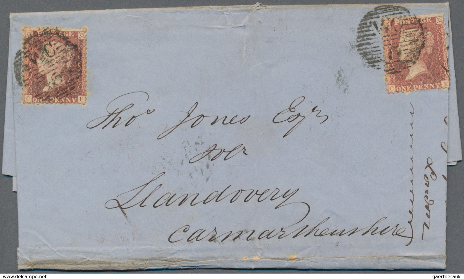Großbritannien: 1820/1900, Useful Lot Of 100 Stampless Letters, Some To USA With Many Different Post - Other & Unclassified