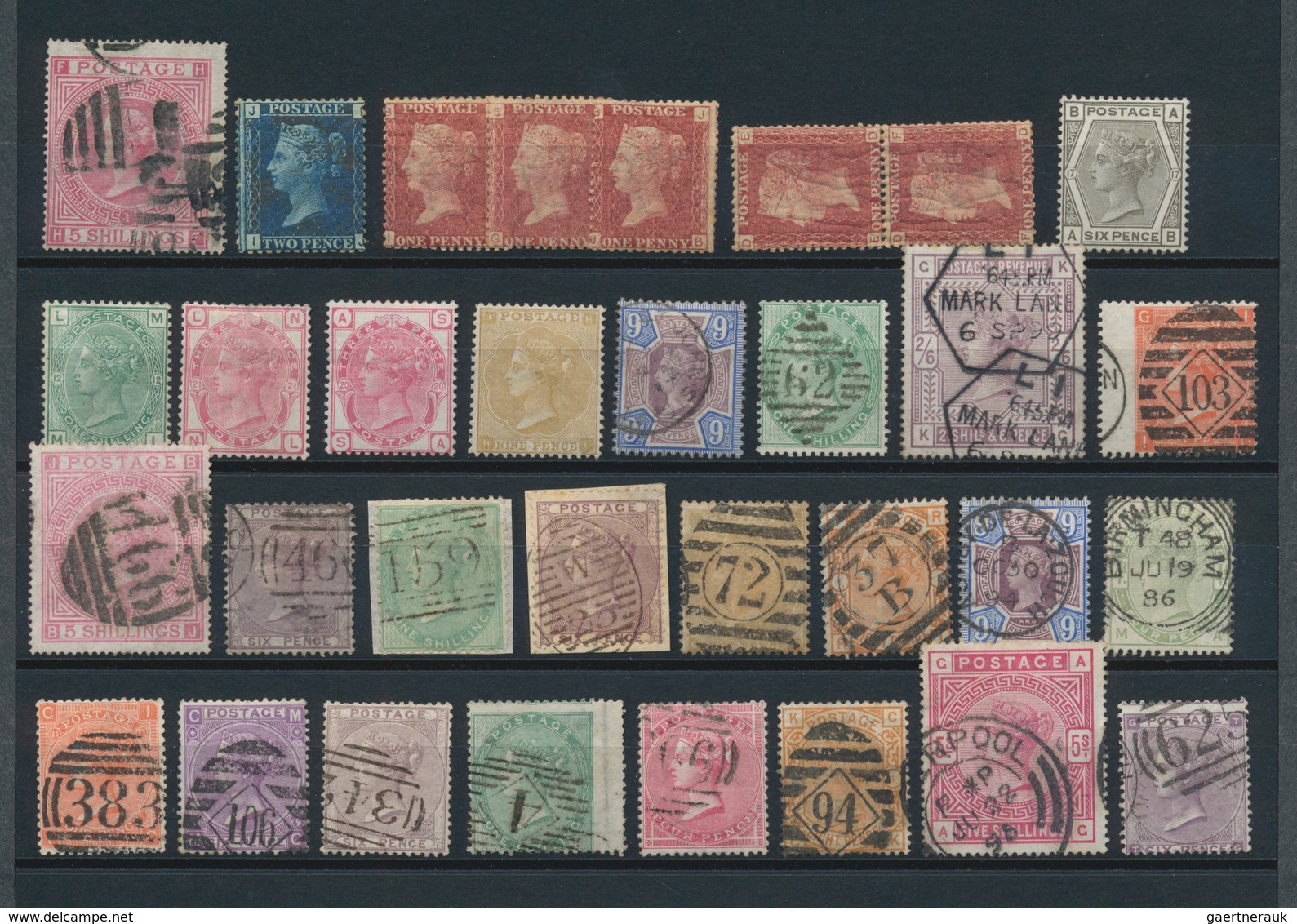 Großbritannien: 1841/1930 (ca.), Used And Mint Accumulation On Stockcards With Plenty Of Material, B - Other & Unclassified