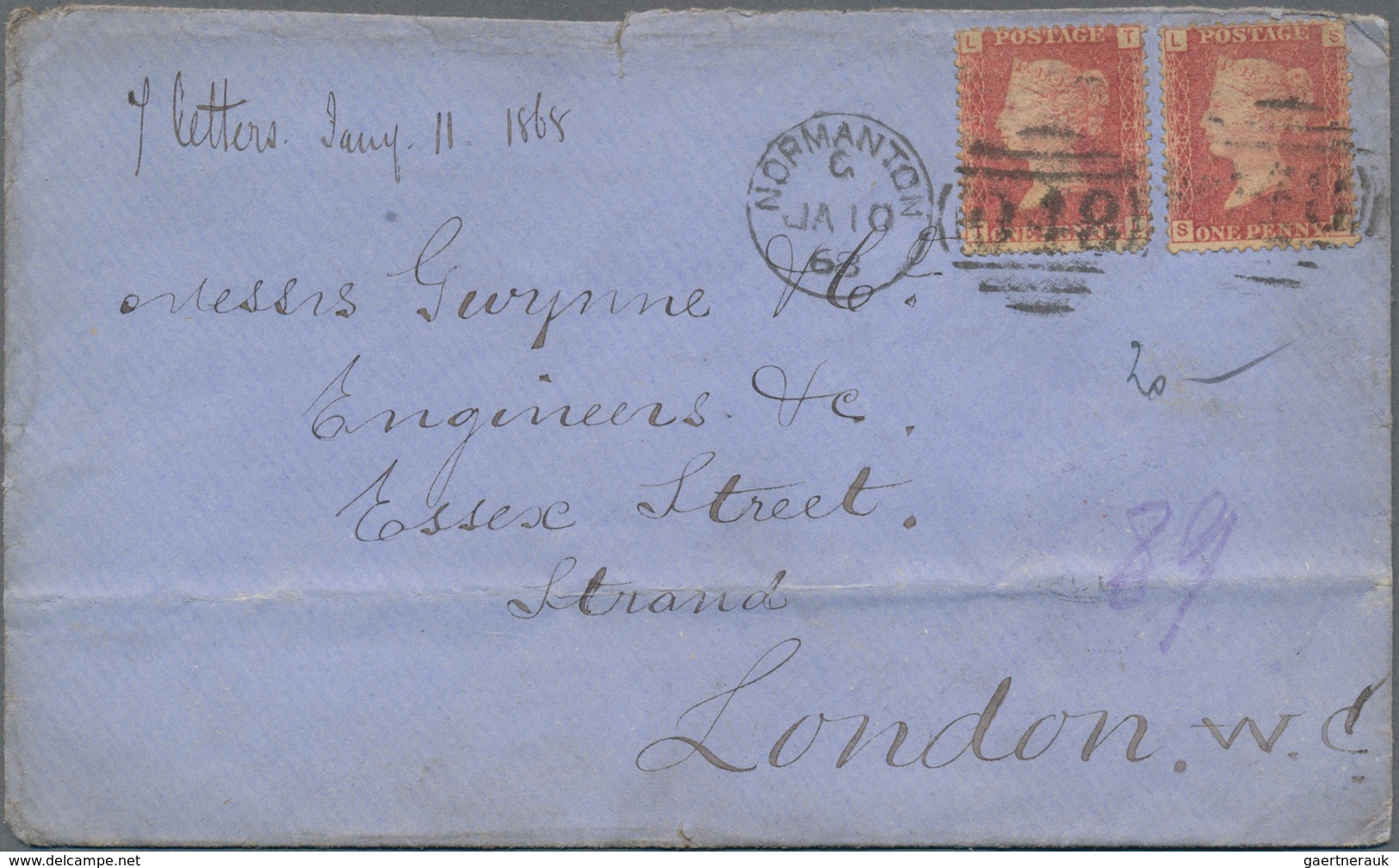 Großbritannien: 1842/1980, recommendable lot of 720 covers and cards, many of them covering the time