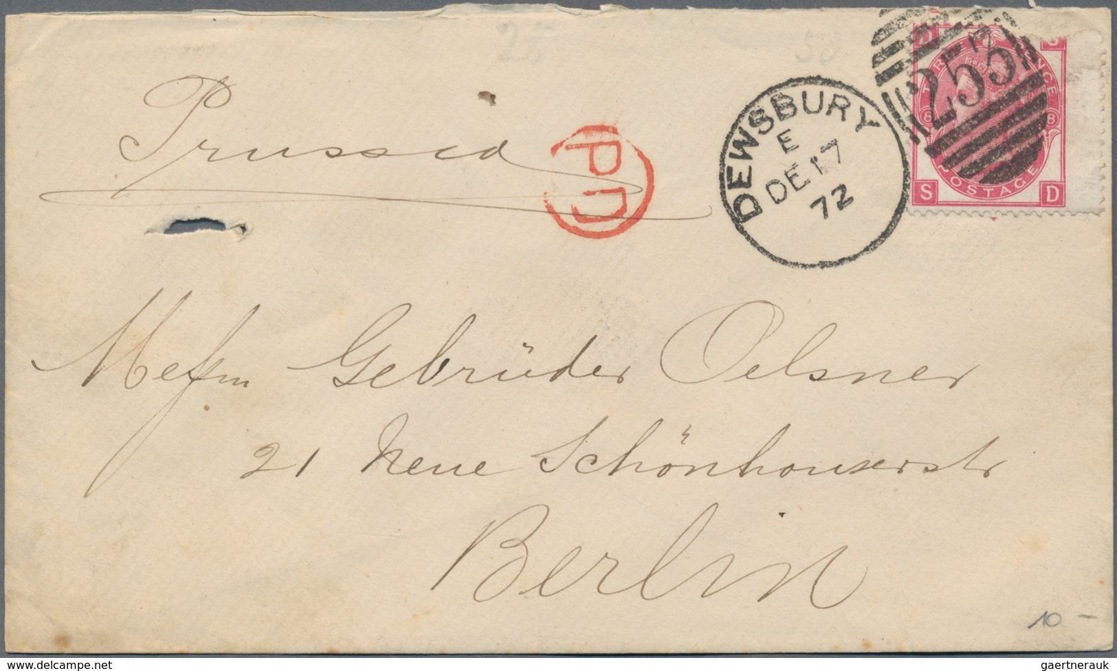 Großbritannien: 1842/1980, Recommendable Lot Of About 600 Covers And Cards, Many Of Them Covering Th - Otros & Sin Clasificación