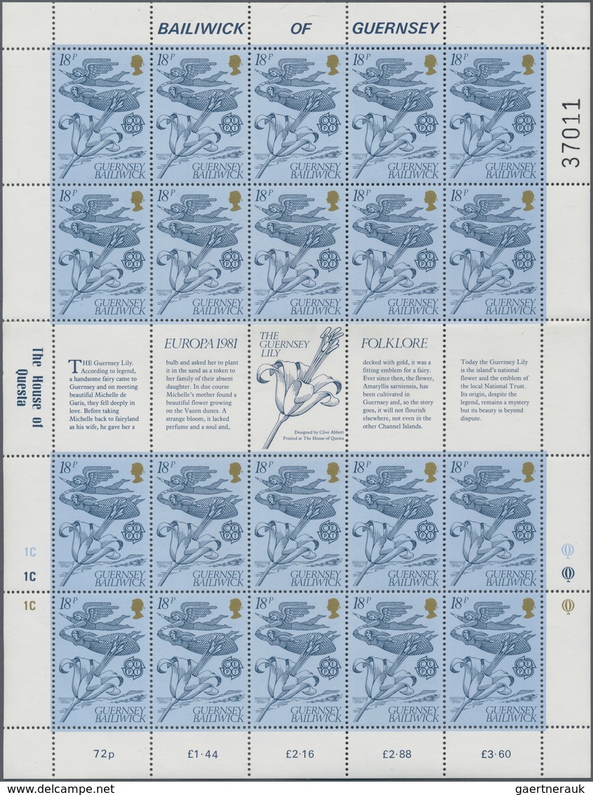 Großbritannien - Kanalinseln: 1978/1997 (ca.), Accumulation Of Jersey, Guernsey And Isle Of Man With - Non Classés