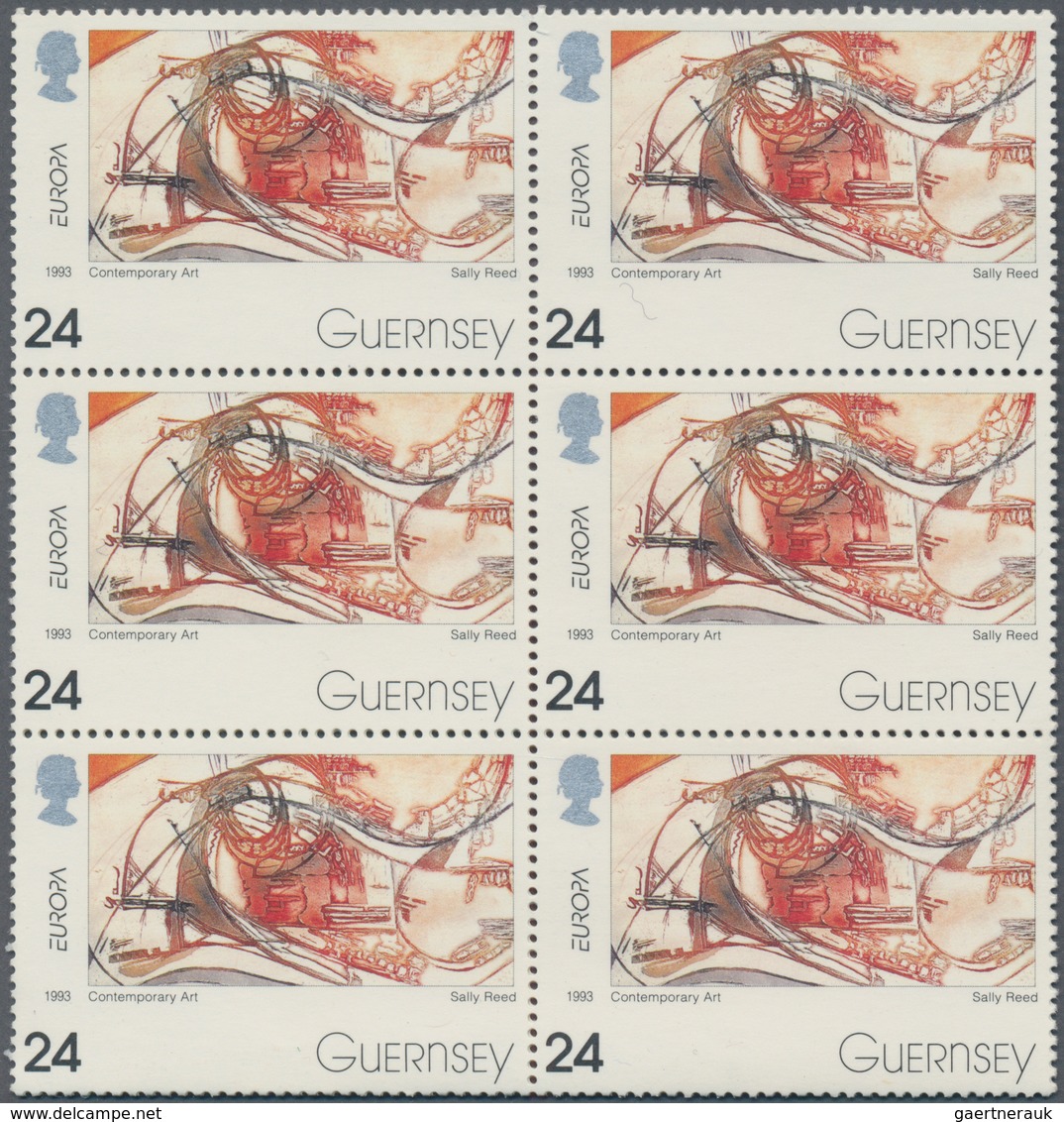 Großbritannien - Kanalinseln: 1978/1997 (ca.), accumulation of Jersey, Guernsey and Isle of Man with
