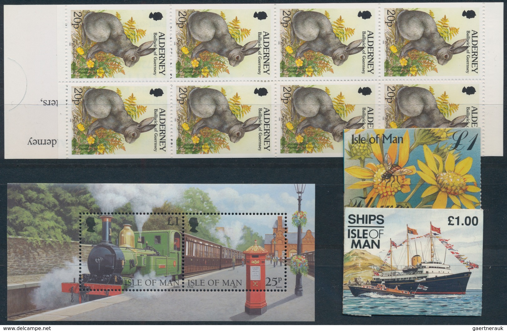 Großbritannien - Kanalinseln: 1996/1999 (ca.), Comprehensive Stock With Issues Of These Years All Mi - Unclassified