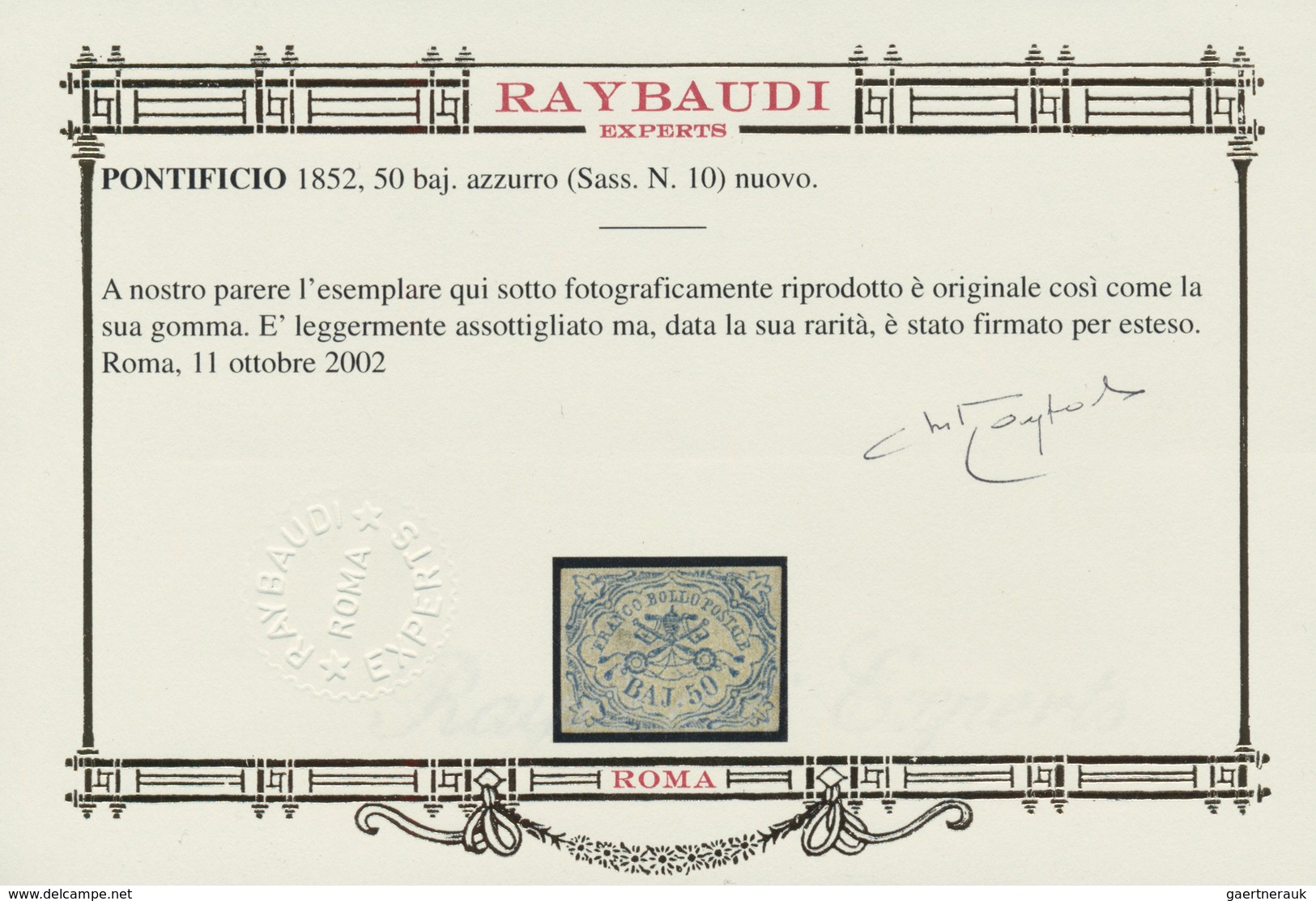 Italien - Altitalienische Staaten: Kirchenstaat: 1852/1870: Lot On Stockcards Containing Stamps From - Etats Pontificaux