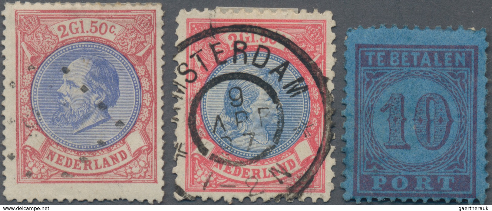 Niederlande: 1852/1980 Ca., Mint/used Collection In A Stockbook, Comprising Classic Era Used From Mi - Autres & Non Classés