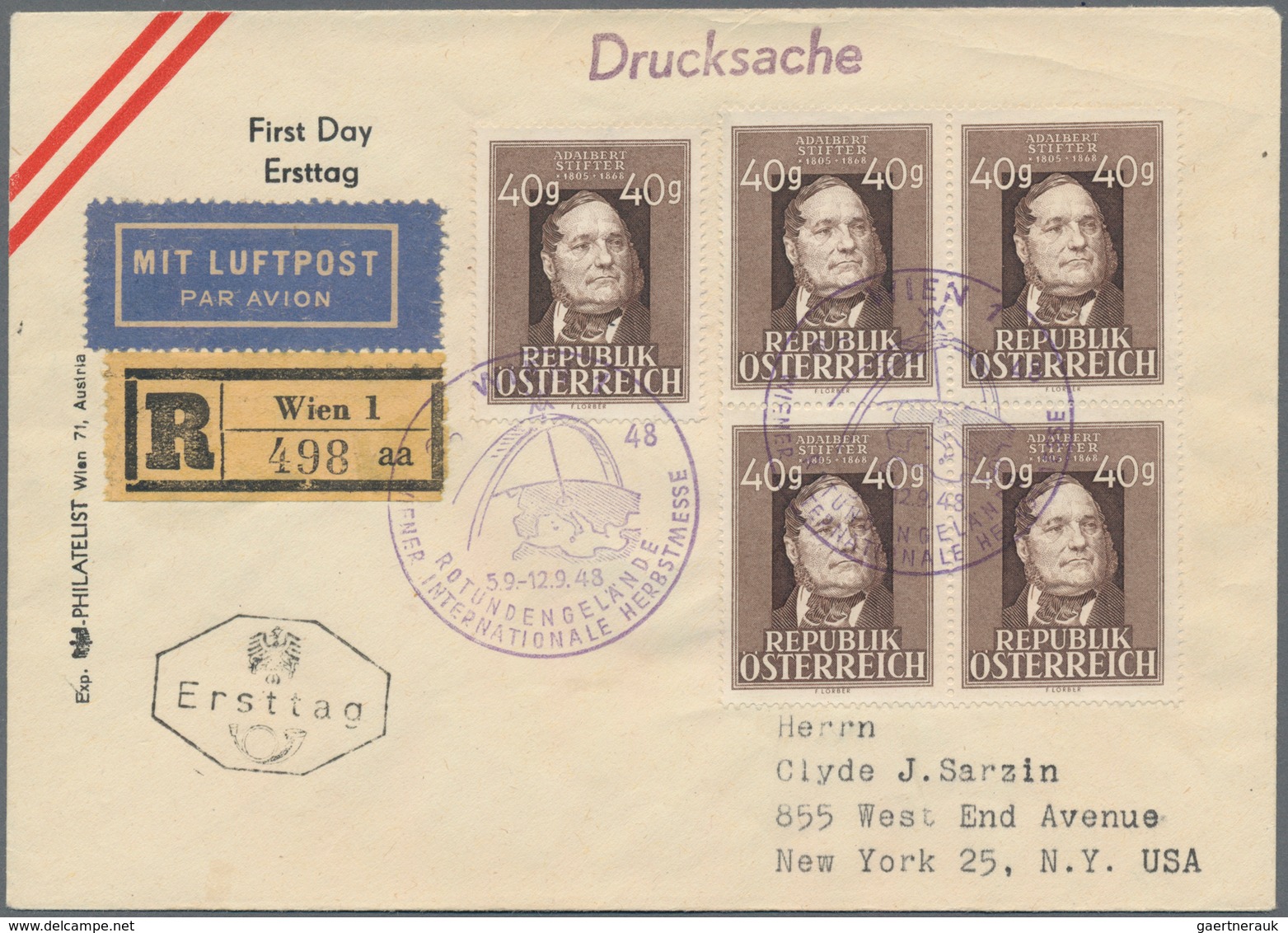 Österreich: 1945-1965, Leitz Ordner Gefüllt Mit FDC Aus Dem Genanntem Zeitraum, Dabei Auch Komplette - Collections