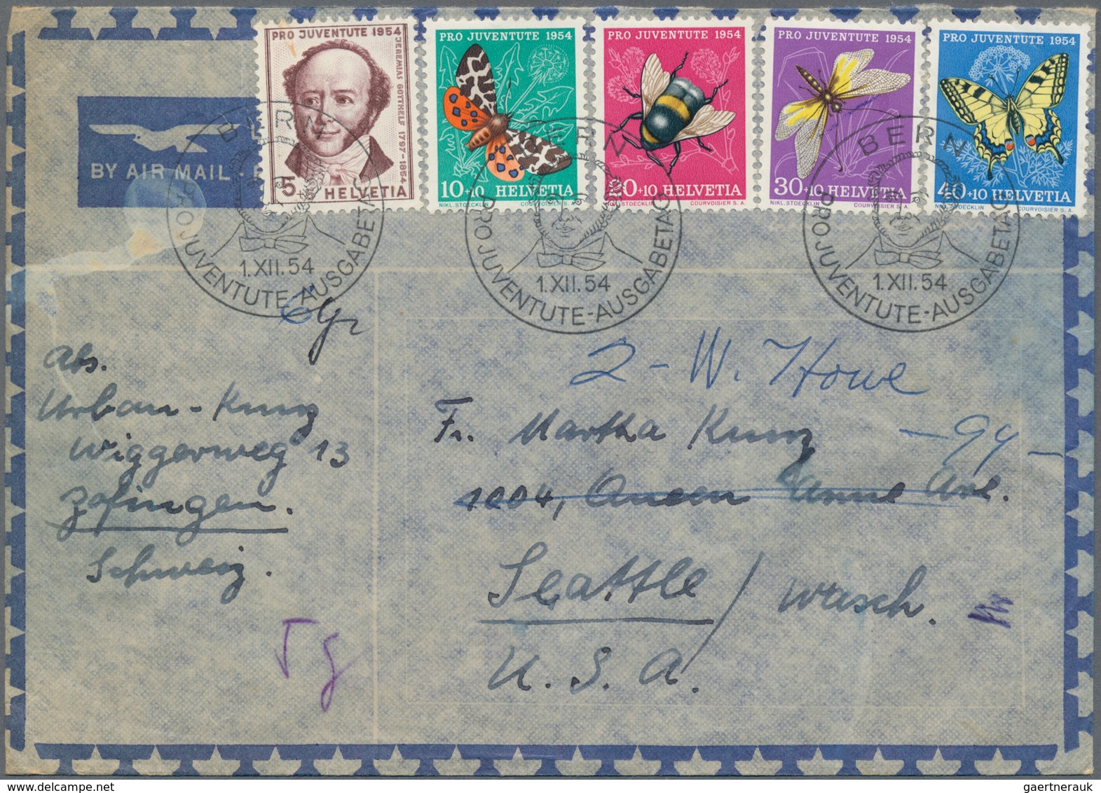 Schweiz: 1945-Moderne: Rund 190 Briefe, Postkarten, FDCs, Sammel- Und Faltblätter Etc., Dabei Auch B - Collections