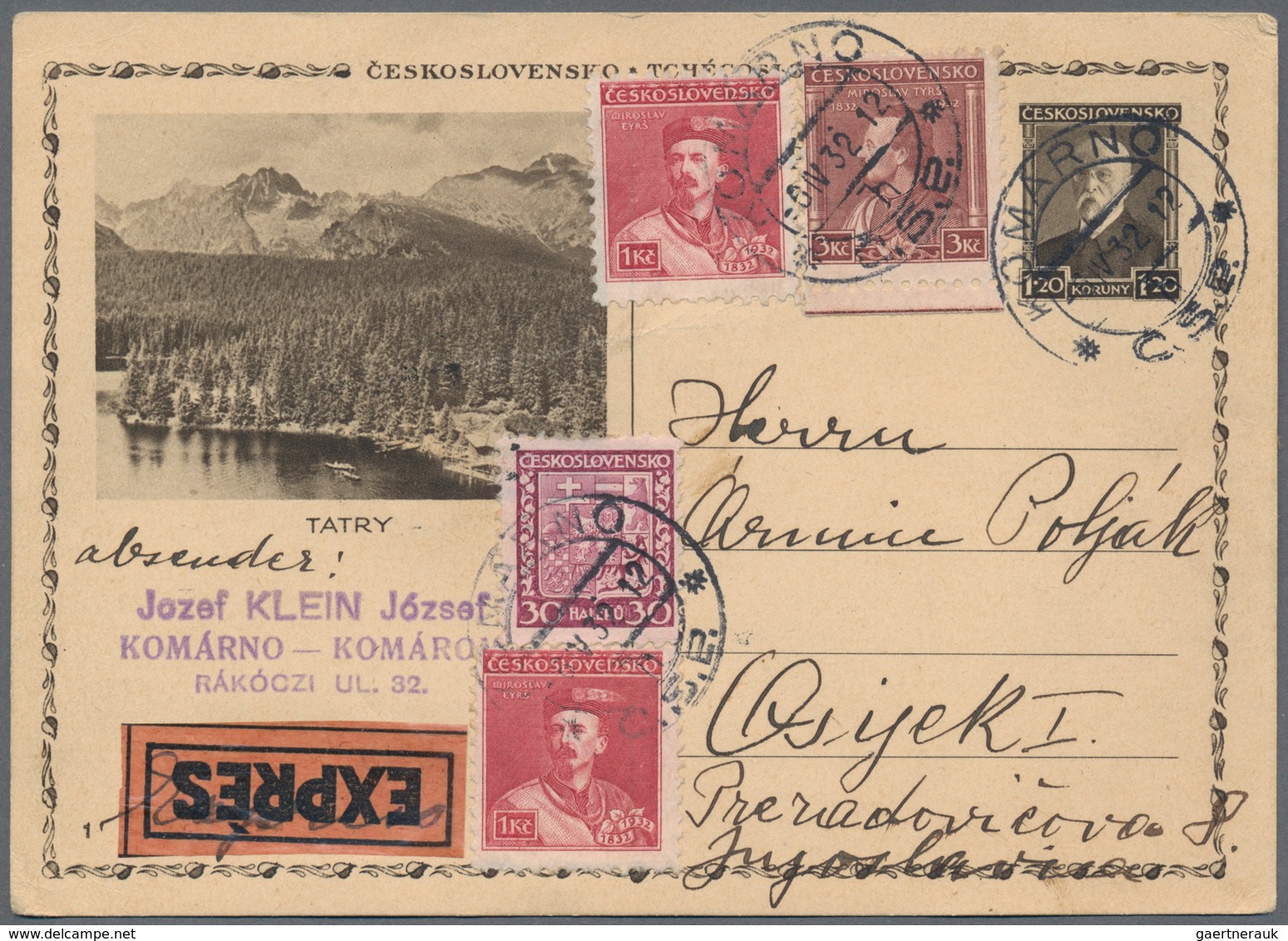 Tschechoslowakei: 1919/1986, Large Lot Of 898 Covers And Cards Containg Airmal, Hradschin Issues, Re - Covers & Documents