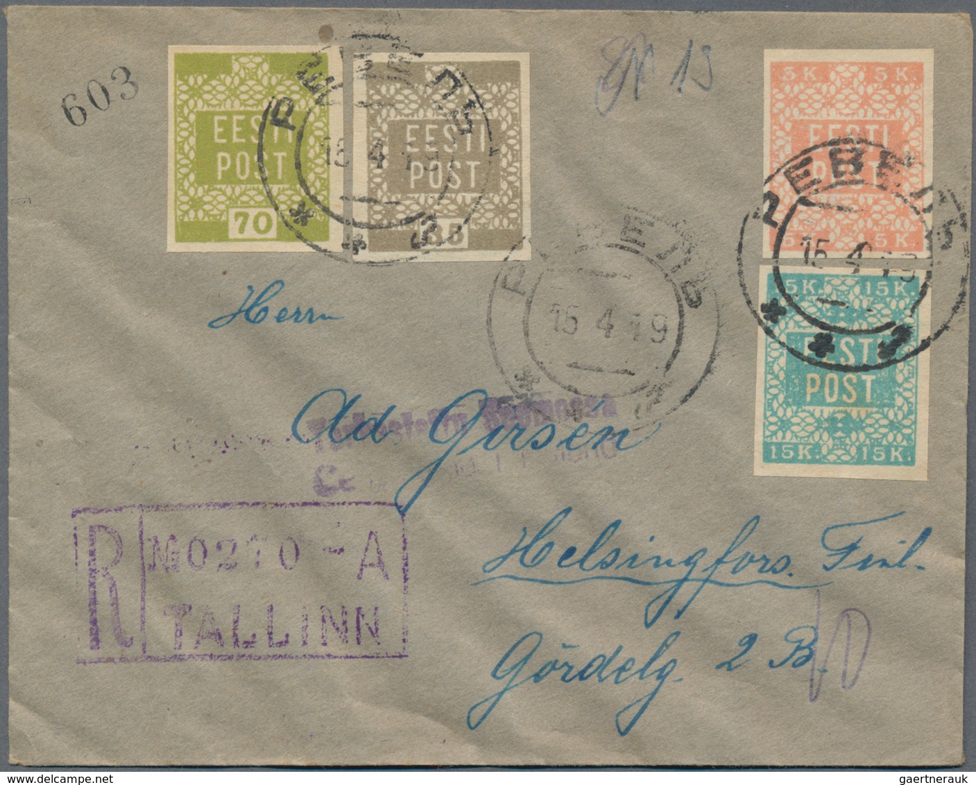 Europa: 1830/1970 (ca.), Extensive And Useful Accumulation Of Appr. 800 Covers And Cards Including S - Autres - Europe