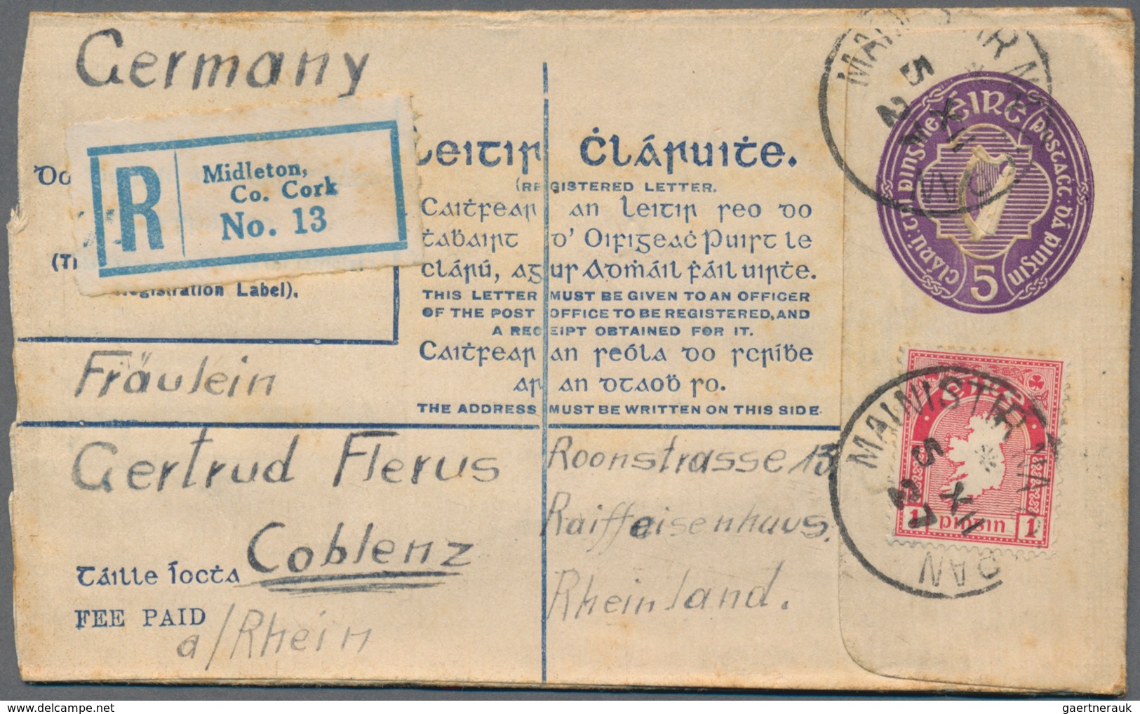 Europa: 1830/1970, Very Useful Lot Of More Than 140 Covers And Cards Comprising Early France With Na - Autres - Europe