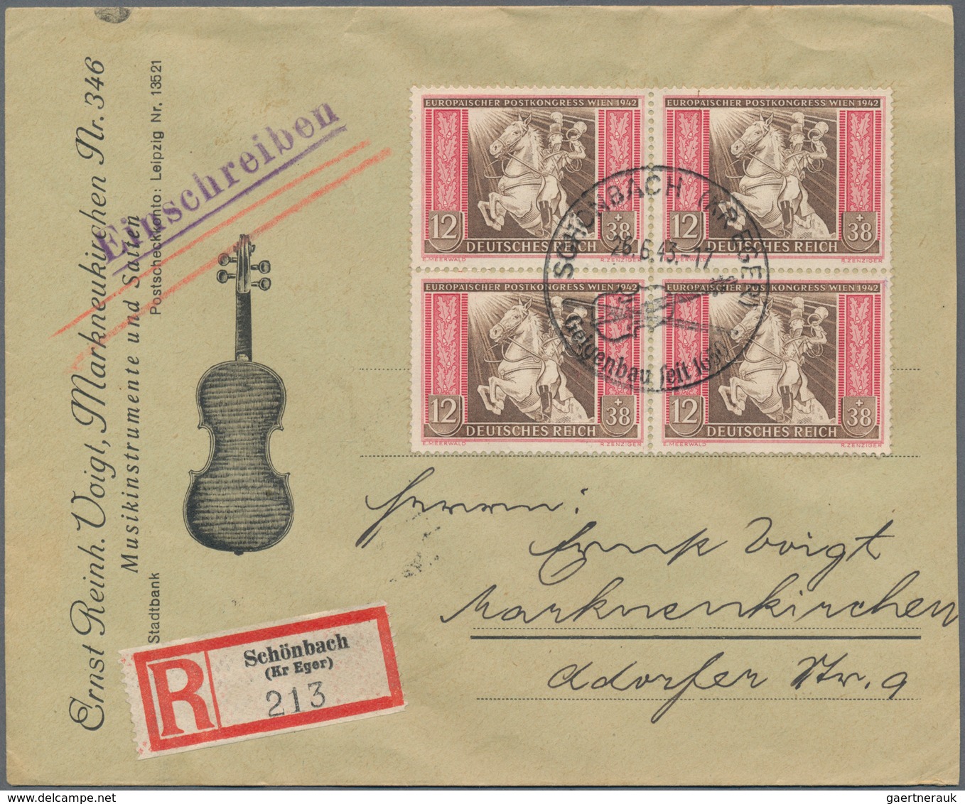 Deutschland: 1860-1960, Spannender Und Vielseitiger Posten Mit Rund 950 Briefen Und Belegen, Dabei V - Collections