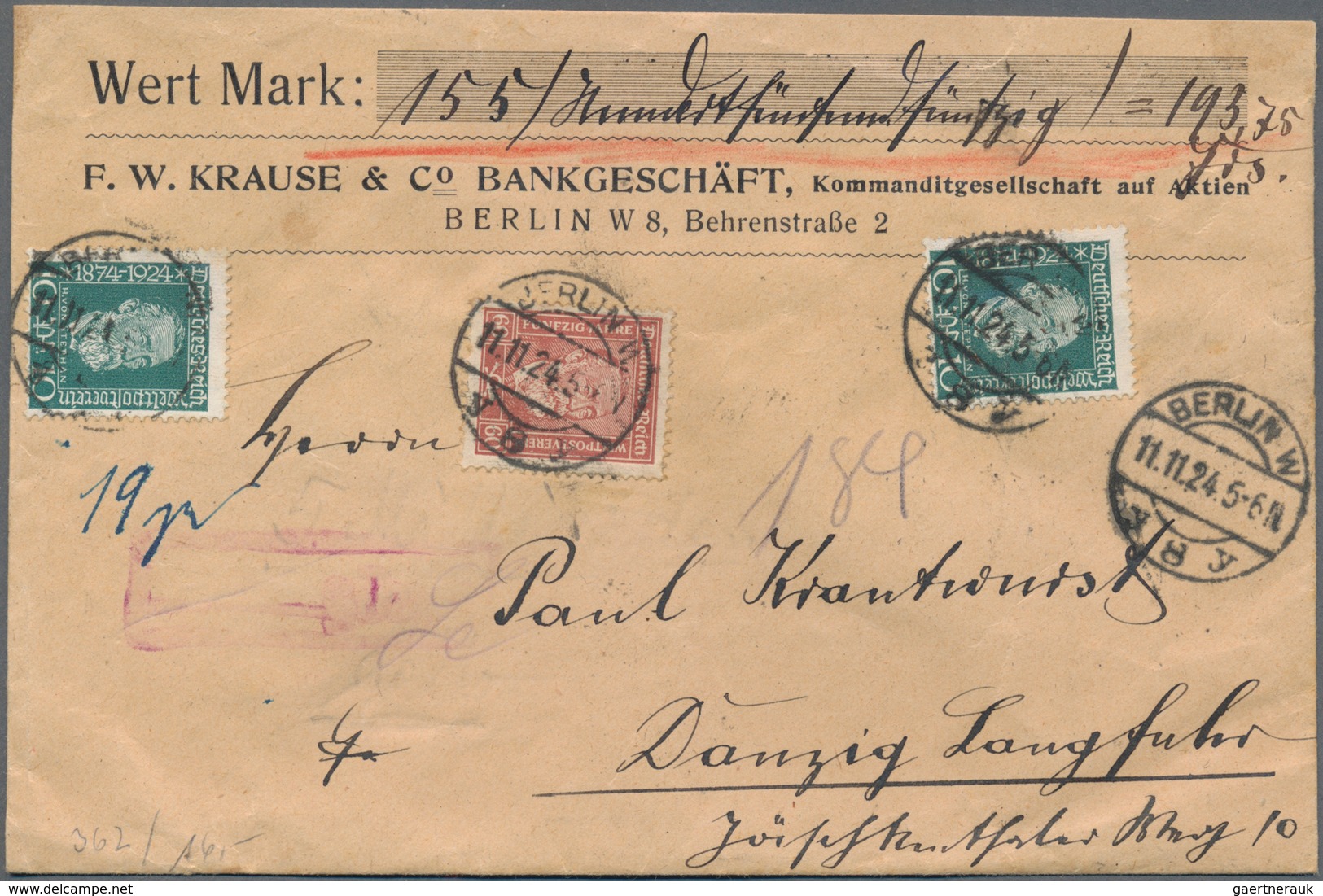 Deutschland: 1900/1945, Umfangreiche Zusammenstellung Von Ca. 800 Briefen, Karten Aus Allem Bereiche - Collections