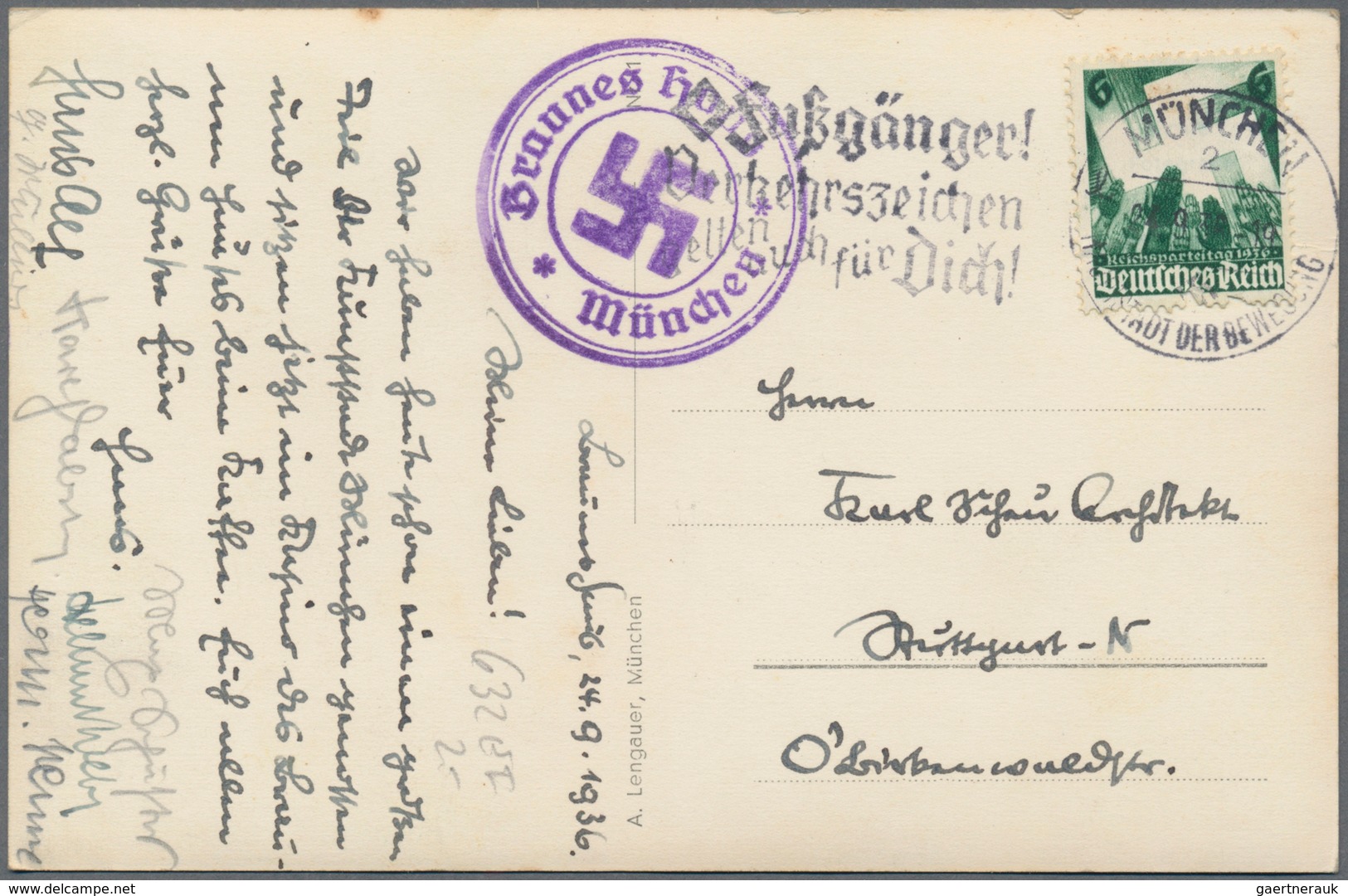 Deutschland: 1855/2000: Umfangreicher Briefposten In 9 Ordnern. Der Hauptwert Liegt Beim Deutschen R - Collections