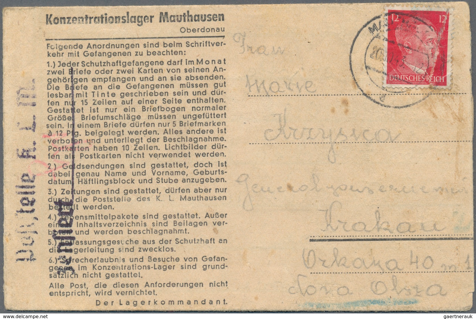 Deutschland: 1875 - 1938 (ca.), Posten von 60 zumeist deutschen Belegen im Album, dabei Memel, Obers