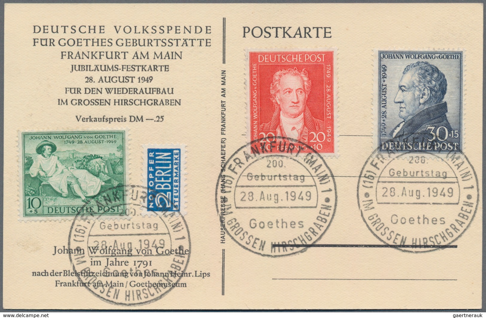 Deutschland: 1880 - 1960 (ca.), Posten Von über 400 Belegen, Dabei Ganzsachen, Bildpostkarten, FDC, - Collections