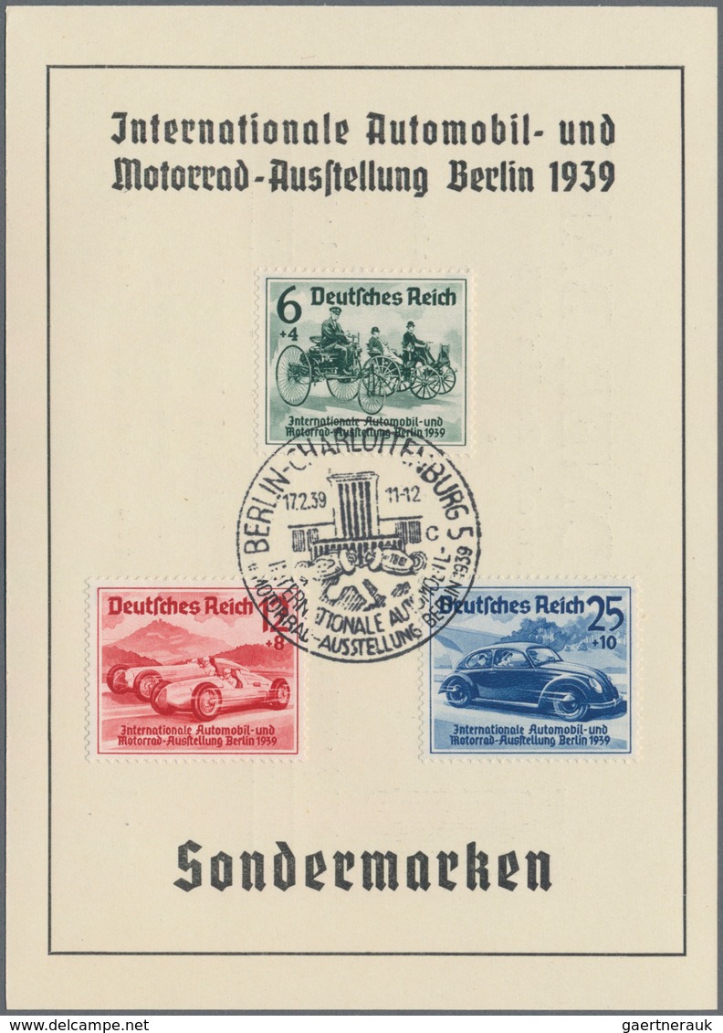 Deutschland: 1880 - 1960 (ca.), Posten Von über 400 Belegen, Dabei Ganzsachen, Bildpostkarten, FDC, - Sammlungen