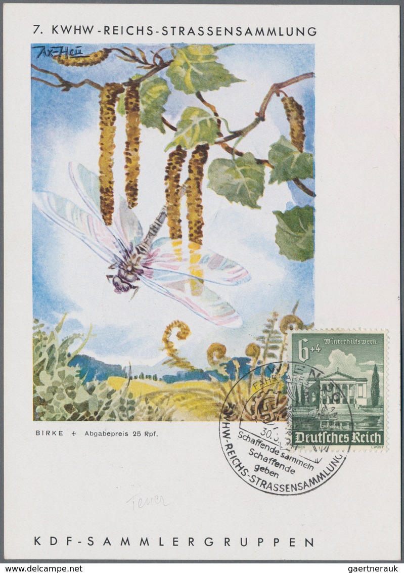 Deutschland: 1880 - 1960 (ca.), Posten Von über 400 Belegen, Dabei Ganzsachen, Bildpostkarten, FDC, - Sammlungen