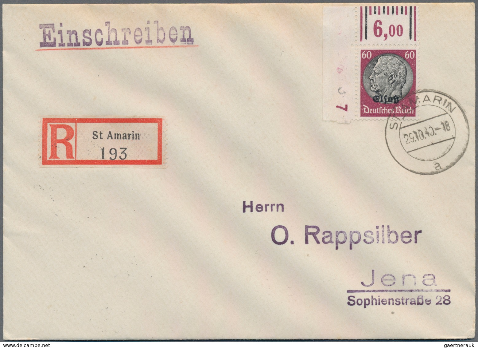 Deutschland: 1890 - 1970 (ca.), Posten Von 150 Belegen, Dabei Dienstpost, Einschreiben, Eilboten, So - Collections