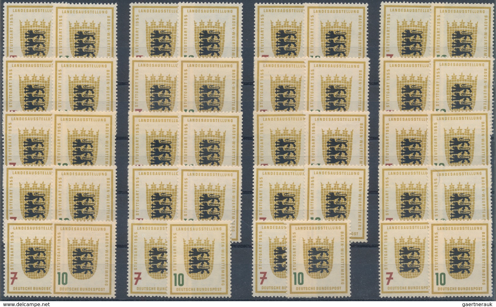 Deutschland: 1900/1955, Steckkartenlot Mit U.a. Dt.Reich 2 Pfg.-5 Mark Germania Reichspost, Weimar B - Collections