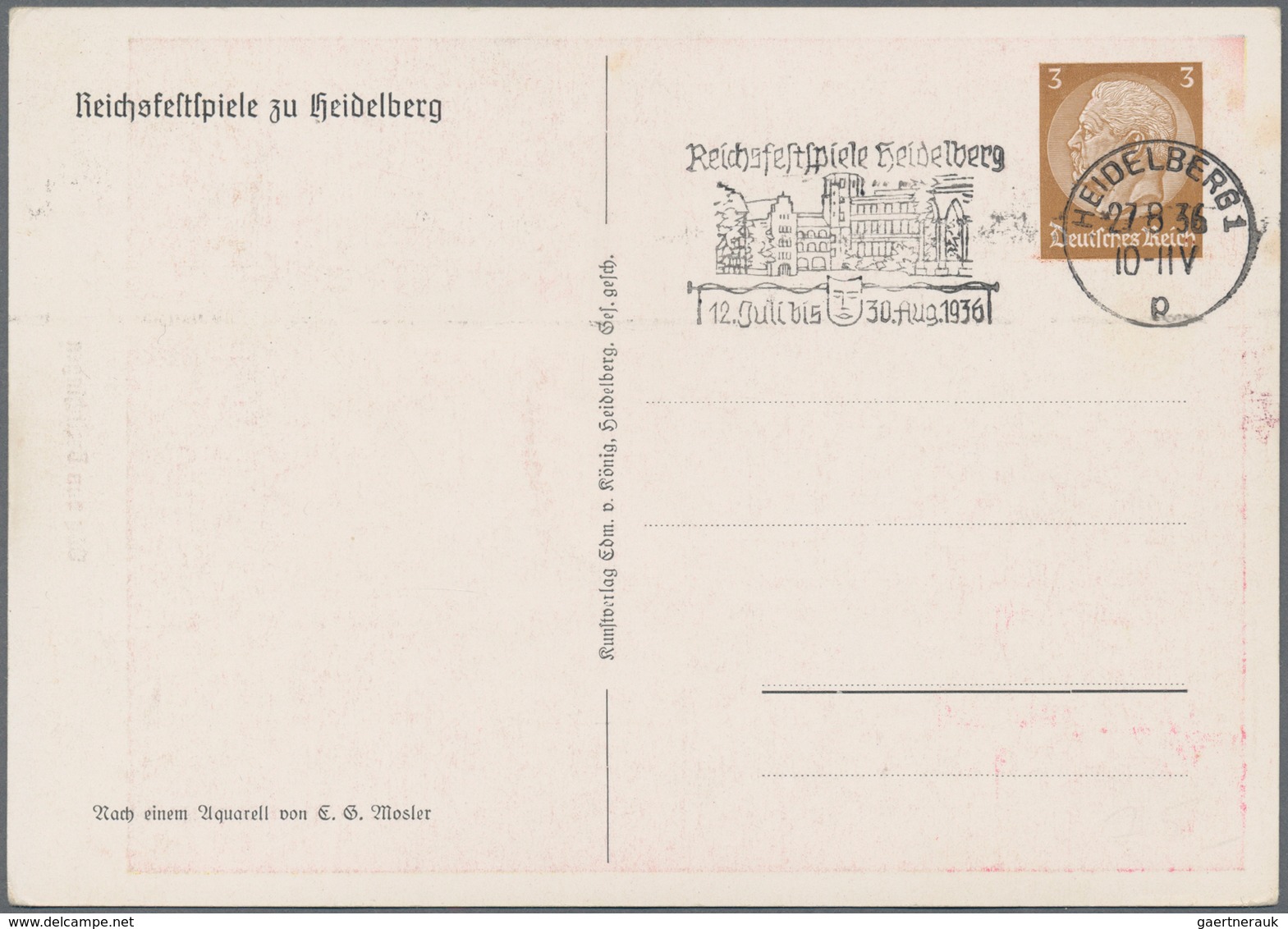 Deutschland - Ganzsachen: 1926 - 1943 (ca.), Posten Von über 90 Privatganzsachen Zu Unterschiedlichs - Collections