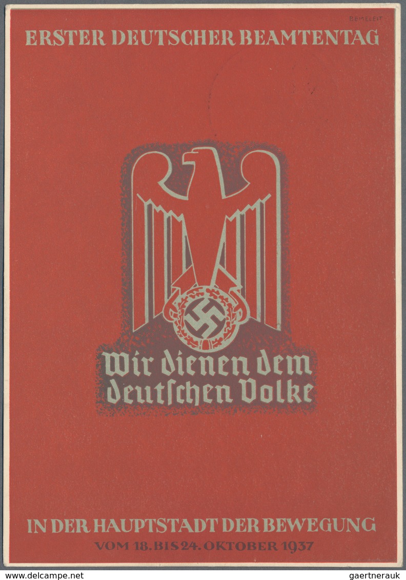 Deutschland - Ganzsachen: 1926 - 1943 (ca.), Posten Von über 90 Privatganzsachen Zu Unterschiedlichs - Collections