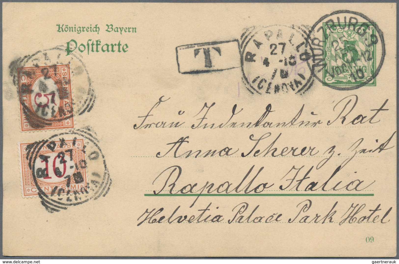 Altdeutschland: 1830/1920, Kleines Lot Von Ca. 82 Fast Ausschließlich Besseren Belegen Beginnend Mit - Collections