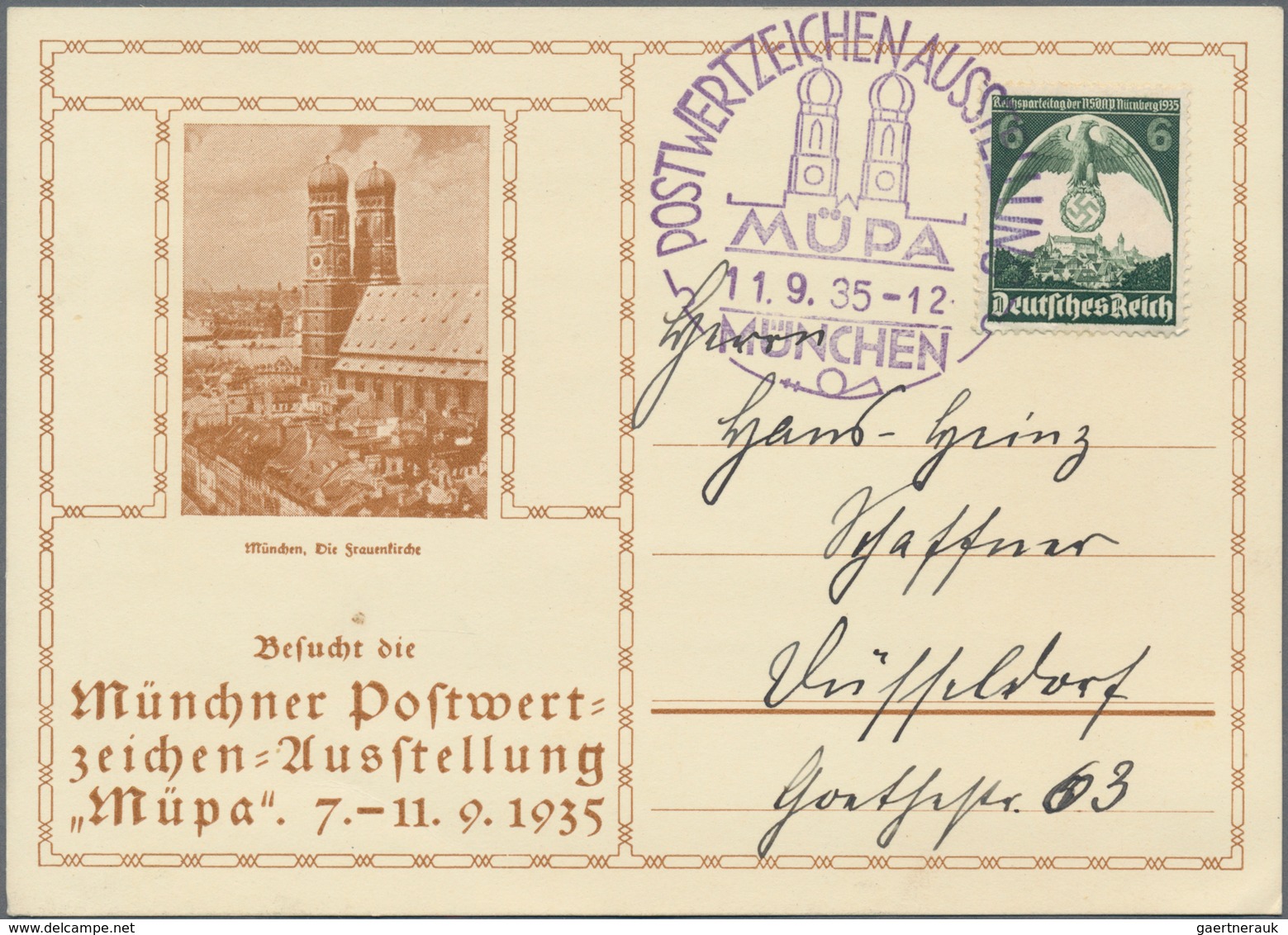 Deutsches Reich: 1870/1942 (ca.): Lot Von Ca. 200 Briefen Und Karten Dabei Viele Ganzsachen, Auch Be - Collections