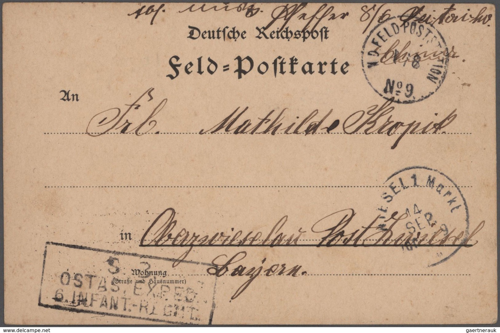Deutsche Kolonien - Kiautschou: 1891/1913, Vielseitiger Sammlungsbestand Von Ca. 100 Belegen "Dt. Po - Kiautchou